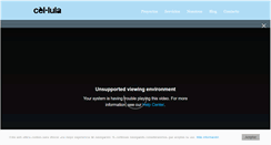 Desktop Screenshot of cel-lula.com
